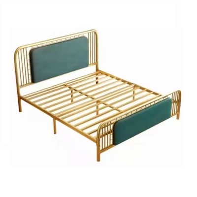 Prezzo franco fabbrica all'ingrosso del letto singolo della struttura del letto del metallo della mobilia d'acciaio della camera da letto