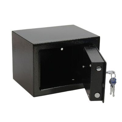 Alti scatola sicura chiave dell'hotel due domestici d'acciaio sicuri della scatola del giacimento del metallo del manuale di sicurezza